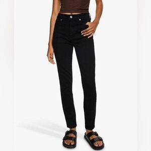 Mango Classic Straight Jeans Anna High Waist Skinny, size 34